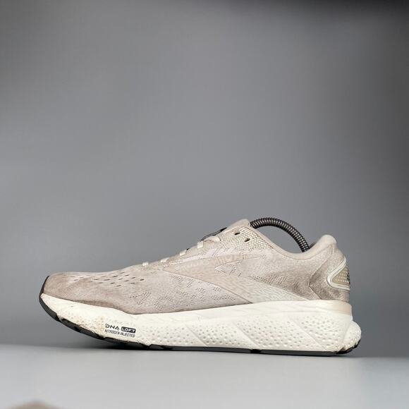 Brooks Ghost 16 Men\'s Size 10.5 D Beige Athletic Running Walking Shoes Sneakers main image 9